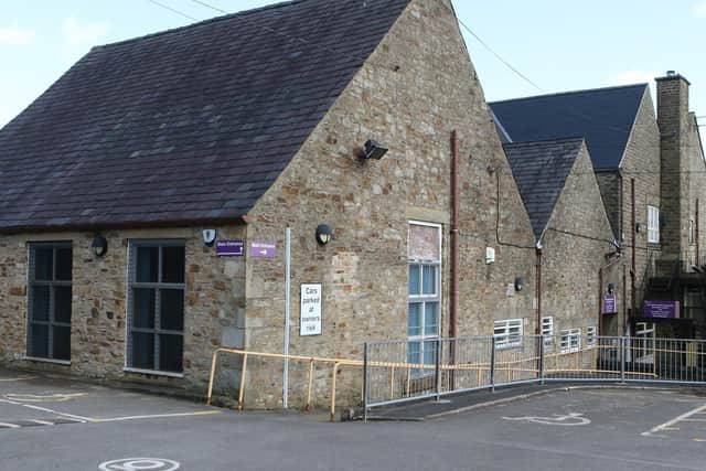 High Peak Community Arts' new home in the former adult education building on Spring Bank 