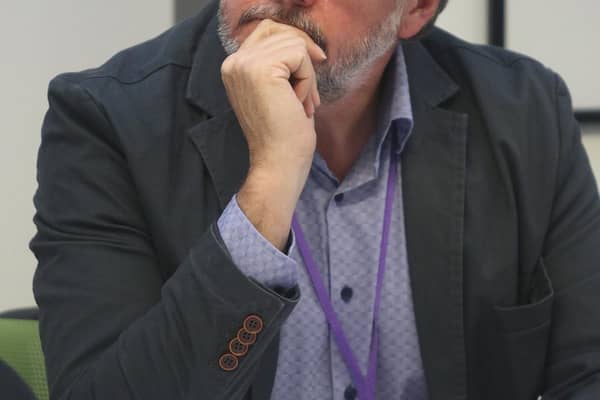 Coun Barry Lewis, Derbyshire County Council leader, said it was the council's policy that all new-build schools have sprinklers fitted. Photo: Jason Chadwick