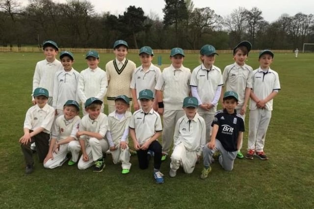 Buxton CC U11s in 2016