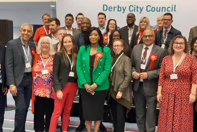Pictured Is Labour'S Newly Elected Derbyshire Police And Crime Commissioner Nicolle Ndiweni