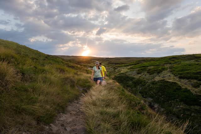 The 268-mile Pennine Way walking trail starts in Edale in the Peak District. Photo courtesy of Visit Peak District & Derbyshire.