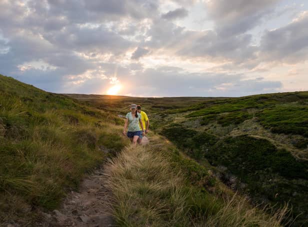 The 268-mile Pennine Way walking trail starts in Edale in the Peak District. Photo courtesy of Visit Peak District & Derbyshire.