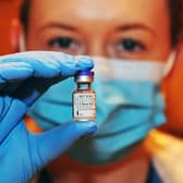 More than 15 million people across the UK have been given their first vaccine. Picture by Michael Gillen