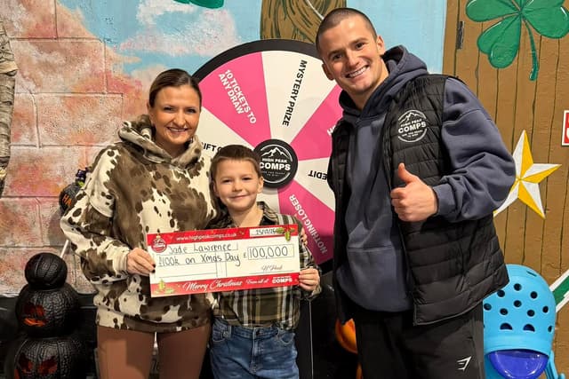 High Peak Comps £100,000 Christmas Day winner thought she had won a fan