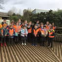 St Anne's pupils at Chester Zoo. Photo submitted