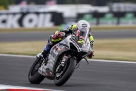 Christian Iddon in action at Snetterton. Photo: Michael Hallam.