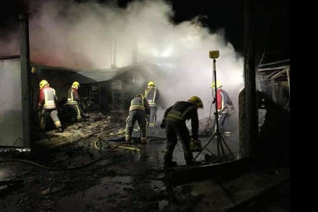 A forensic investigation concluded the fire had been started by an electrical fault.