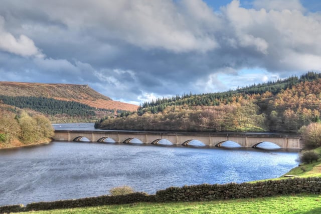 A magnificent shot from Russ Teale shows Ladybower Reservoir looking majestic.