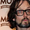 Jarvis Cocker, former frontman of Pulp and lead singer of JARV IS, which has just announced a show in his hometown of Sheffield.