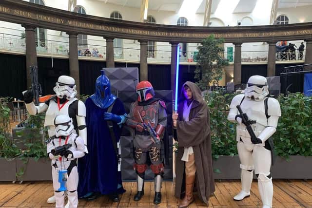 Buxton Comic Con has returned to the Devonshire Dome after a two year break due to the pandemic