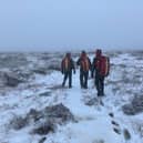 Three mountain rescue teams were deployed as part of the search operation.  Credit: KMRT