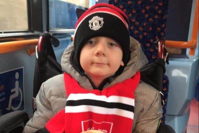 Harry Budd was diagnosed with bone cancer over Christmas.