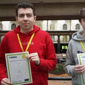Business students from Buxton & Leek College battled their way into the Student Investor Challenge semi-finals.