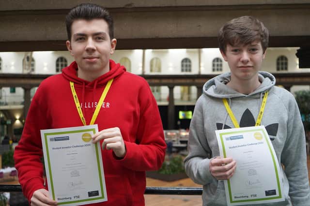 Business students from Buxton & Leek College battled their way into the Student Investor Challenge semi-finals.