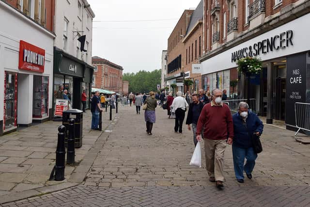 Chesterfield shops have reopened but visitors can expect changes in the town centre.