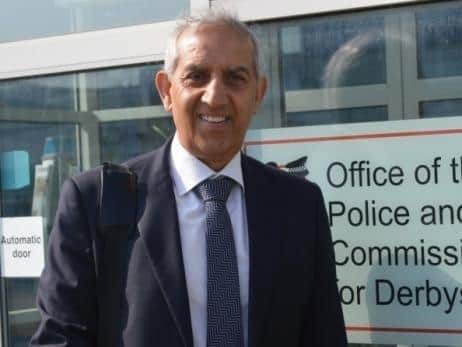 Derbyshire' Police and Crime Commissioner Hardyal Dhindsa.
