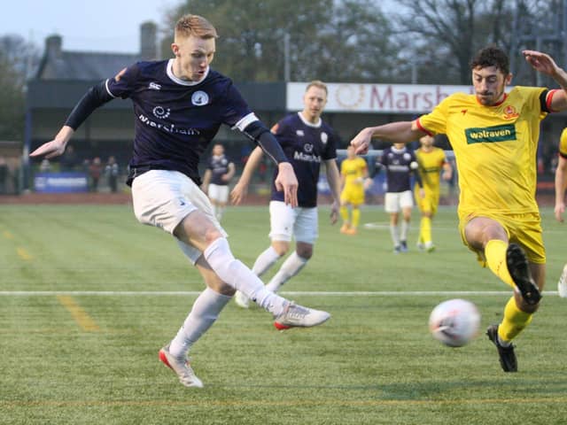 Declan Poole - goal and assist for Buxton in Saturday's draw at Chorley.