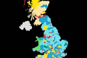 Nigel Farage's party is on course to snatch ten of the 11 seats in Derbyshire, according to a shock new poll.