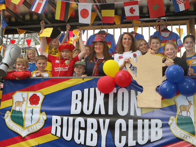 The rugby club scrum