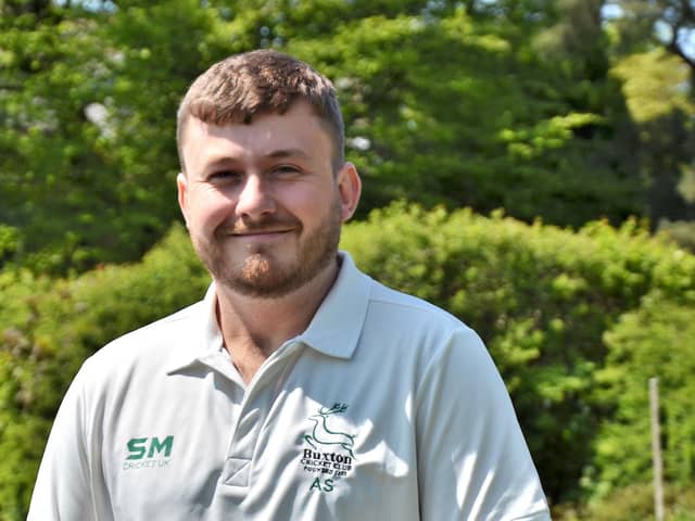 Andrew Slater - spectacular innings for Buxton.