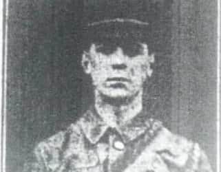 Private John Bainbridge . Photo: Buxton War Memorials