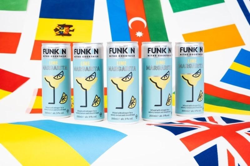 Eurovision: Funkin Cocktails will be celebrating by offering their delicious new Lime Margarita Nitro Cocktails to fans for FREE - Vimarsana News