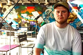 Ted Fish from Whaley Bridge says he he is so proud of his debut album which he has written, performed and produced. Photo submitted