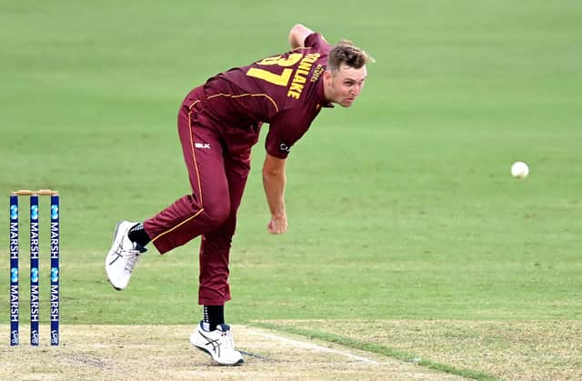 Billy Stanlake in action for Queensland.