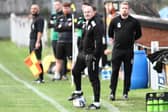 New Mills joint managers Dave Birch and Mike Norton - rebuilding job.