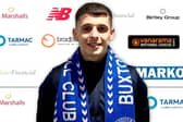 Connor Kirkby signs for Buxton.