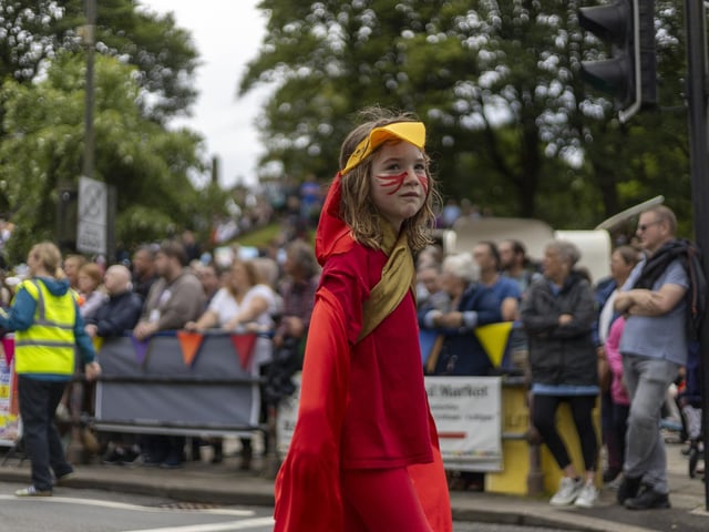 The Two Left Hands parade section