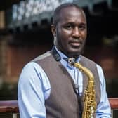 Tony Kofi plays at Derby Market Place on July 24 in a concert hosted by Derby Jazz.