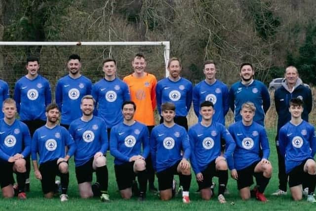 Pictured here are Calver FC, who have now scored 10 goals in just 2 games.