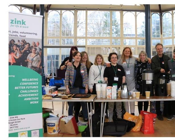 Zink volunteers support people across the Peak District