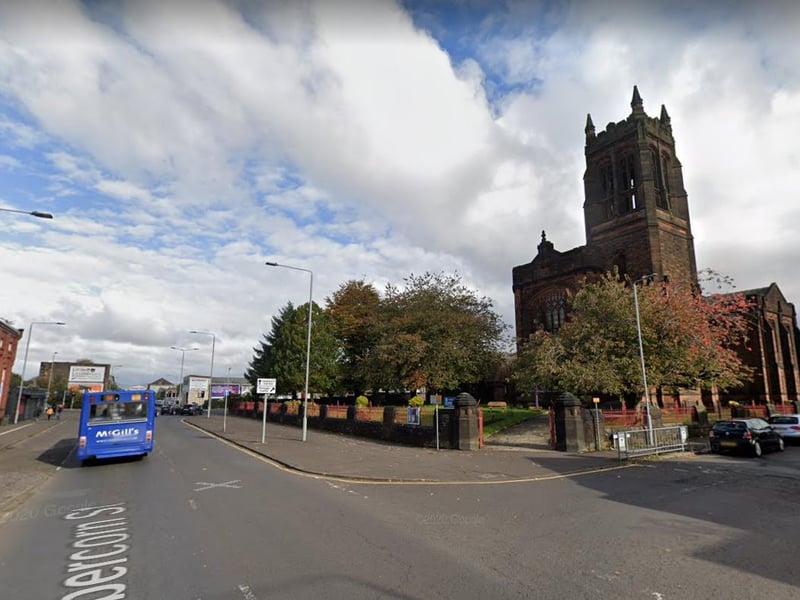Renfrewshire recorded 1,818 cases of coronavirus over the last seven days. This was 1,013.4 cases per 100,000 people.