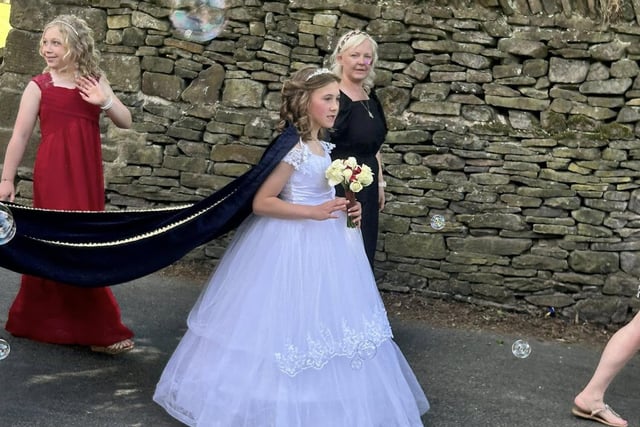 Here comes the royalty. Photo Polly Williams