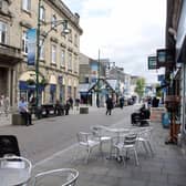 Spring Gardens in Buxton town centre. 