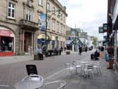 Spring Gardens in Buxton town centre. 