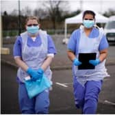 The Covid-19 infection rate in most parts of Derbyshire is below the England average
