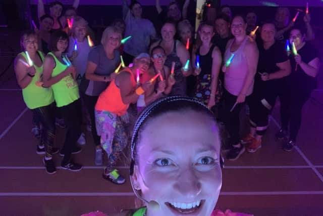 Join in the fun at Accidental Fitness - like these Clubbercise classes.