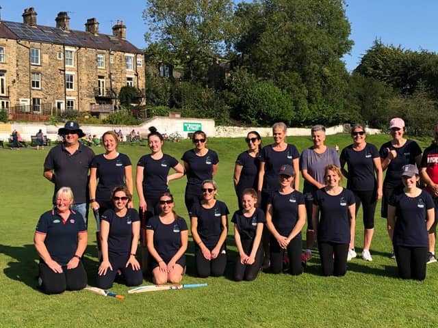 Buxton Ladies Cricket Team won their first match at the weekend.