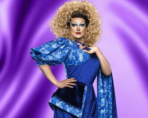 Kate Butch, drag queen from Buxton, has seen her follower numbers grow by 96 per cent since appearing on RuPaul's Drag Race UK. Photo BBC