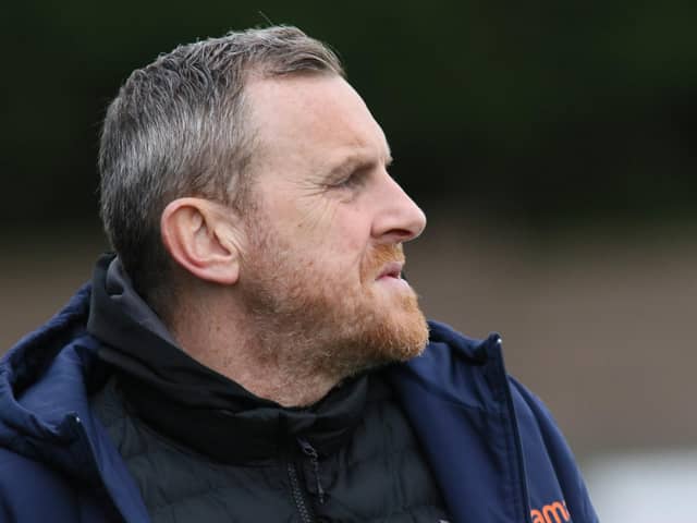 Buxton manager Craig Elliott - we owe our fans a victory.