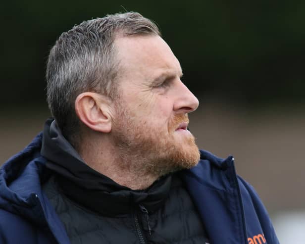 Buxton manager Craig Elliott - we owe our fans a victory.