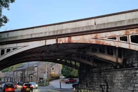 The BEJ42 bridge in Whaley Bridge needs £5m repair works to fix a crack in the structure. Pic submitted