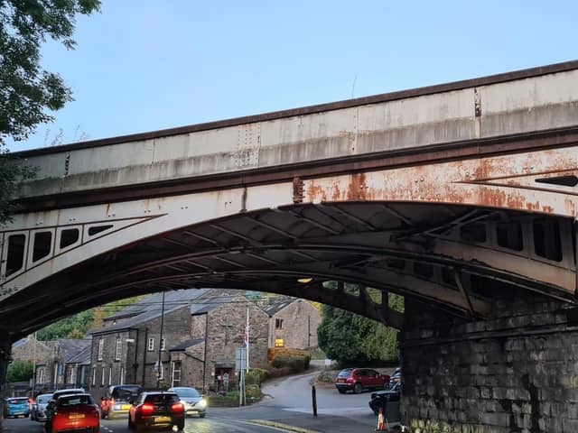 The BEJ42 bridge in Whaley Bridge needs £5m repair works to fix a crack in the structure. Pic submitted