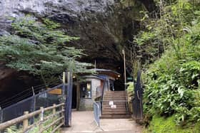 Peak Cavern, colloquially known as the "Devil's Arse" is one of the country's most well known caves. The name was changed to Peak Cavern during the late 1800s, as to not offend a visiting Queen Victoria. Notably, it boasts the single largest cave entrance in Britain.