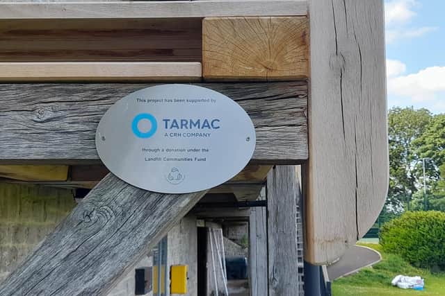 Tarmac donates around £1million each year to environmental projects via its Landfill Communities Fund.