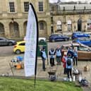 Volunteers helping with Buxton Town Team's Big Spring Clean