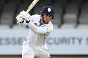 Luis Reece hit a half century for Derbyshire but it was in vain as Lancashire won well.